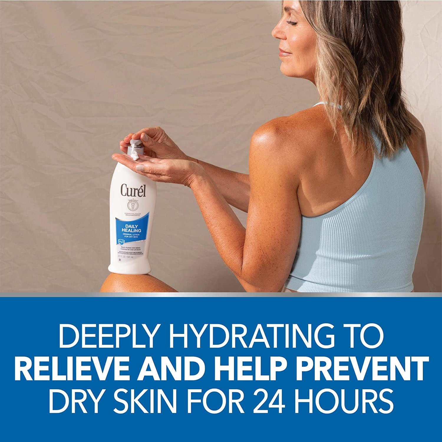 Curel Daily Healing Moisture Body Lotion, Original Formula - 13 oz - 2 pk
